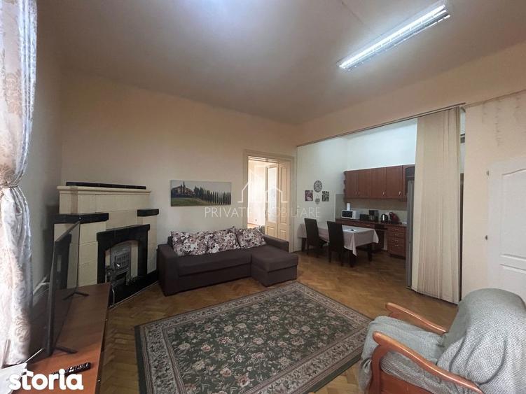 Apartament cu 2 camere, mobilat în Central