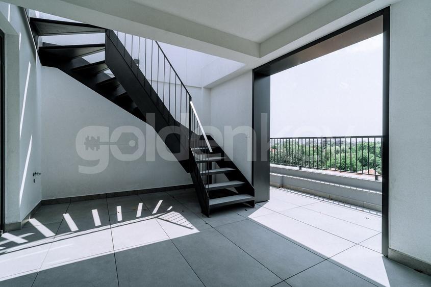 Apartament penthouse nemobilat cu 4 camere | 112mp terasa - 5
