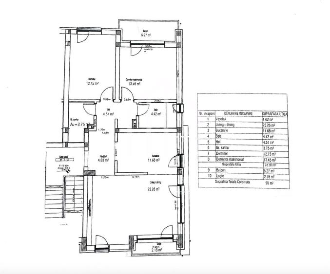 Apartament cu 3 camere în Șelimbăr — fotografia 1