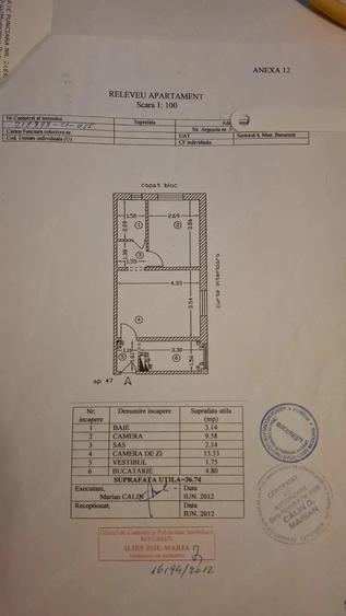 Apartament cu 2 camere semidecomandat în Nord