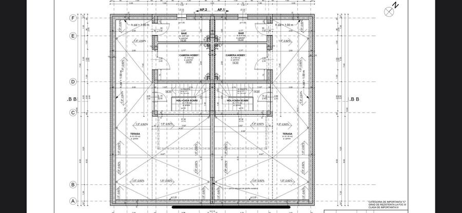 Duplex cu 5 camere cu Canalizare în Florești