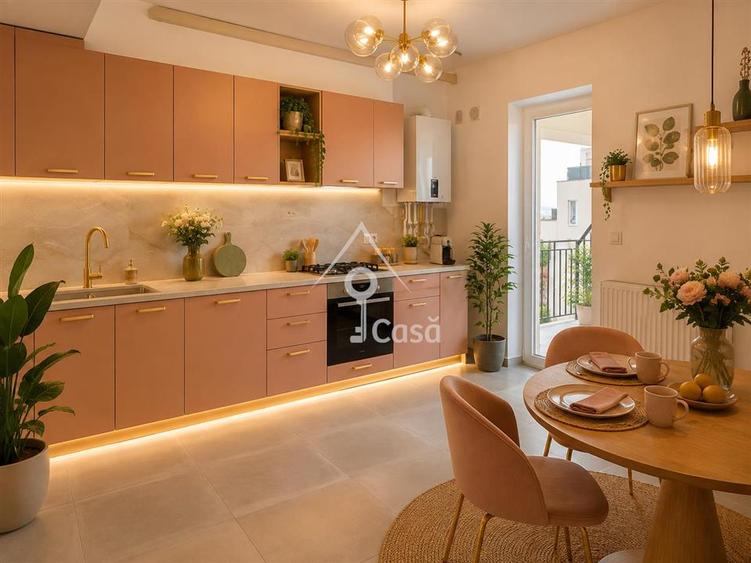 Apartament cu 3 camere decomandat în Berceni