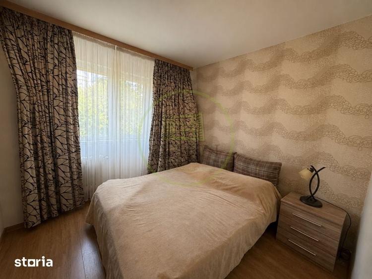 Apartament cu 3 camere semidecomandat, mobilat în Rovine