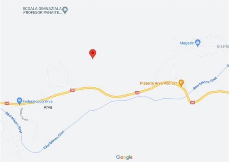 Teren de 1500 mp, în Broșteni