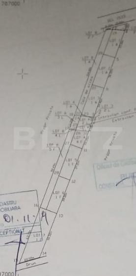 Teren Construcții intravilan de 5575 mp, în Tomești