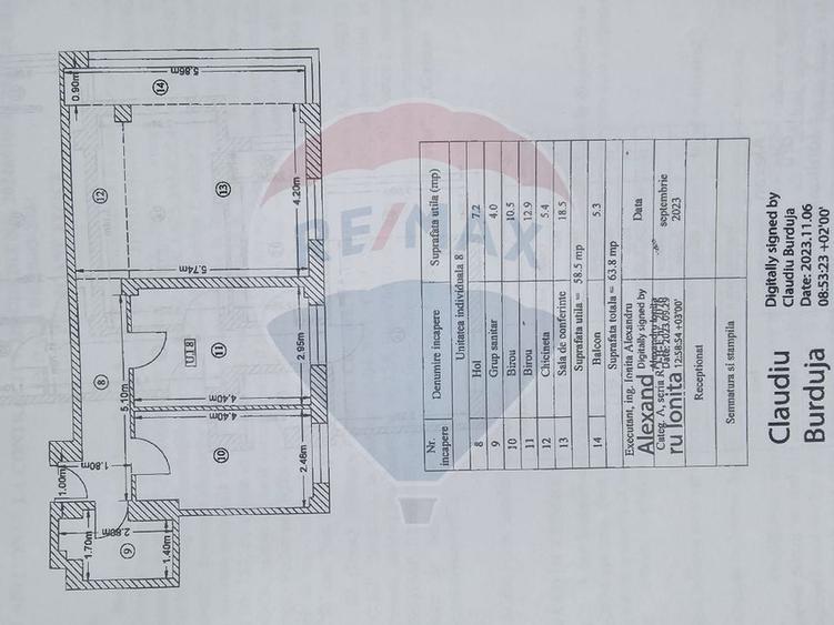 Apartament cu 3 camere semidecomandat, mobilat în Ghencea