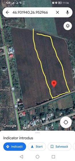 Teren de 5800 mp, în Central