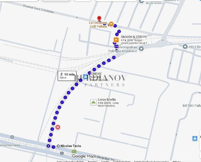 Apartament cu 3 camere în Theodor Pallady