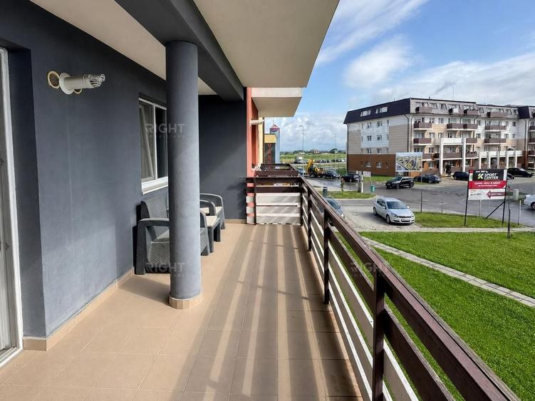 Apartament cu 2 camere, mobilat în Sânpetru