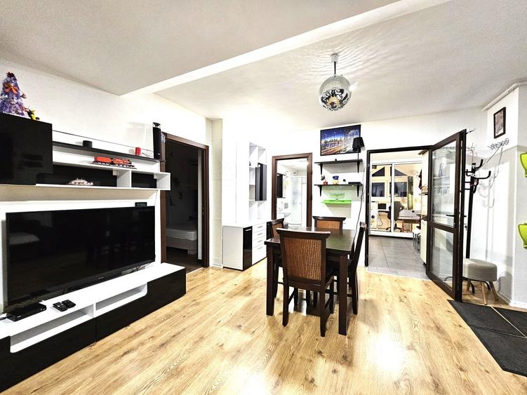 Apartament cu 2 camere decomandat, mobilat în Ștefăneștii de Jos — fotografia 1