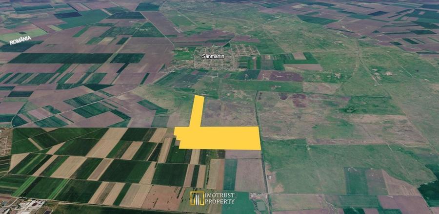 Teren agricol extravilan de 498641 mp, în Macea