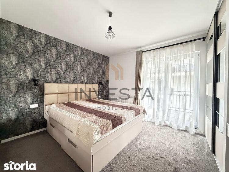 Apartament cu 2 camere semidecomandat, mobilat în Europa