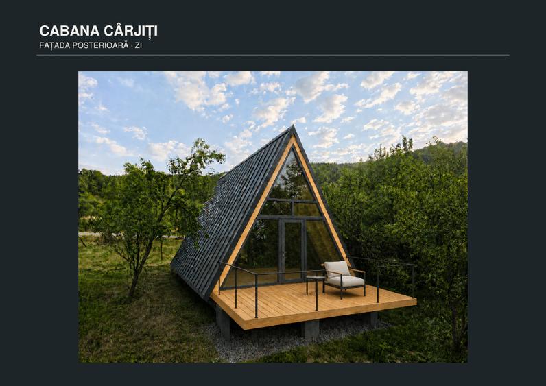 Casă individuală cu 2 camere cu Canalizare în Cârjiți
