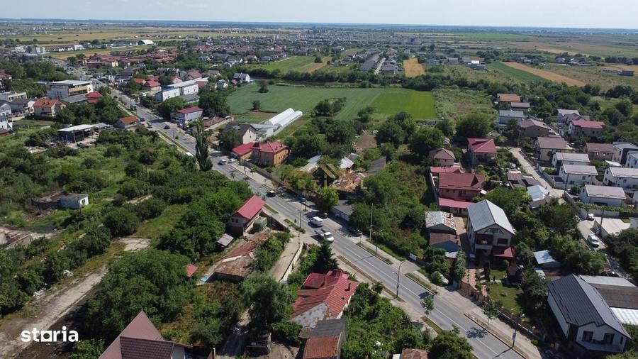 Teren stradal 2300 mp, 30 m deschidere, Berceni - 1