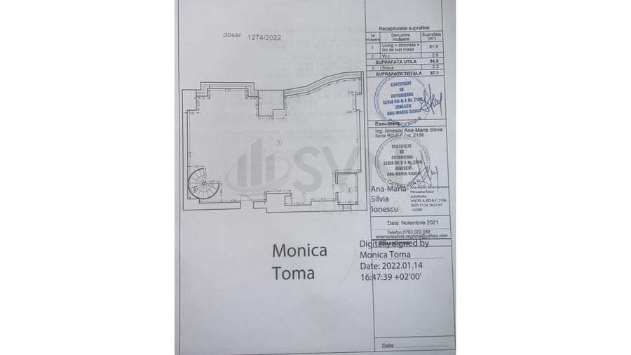 Apartament cu 4 camere decomandat, mobilat în Unirii