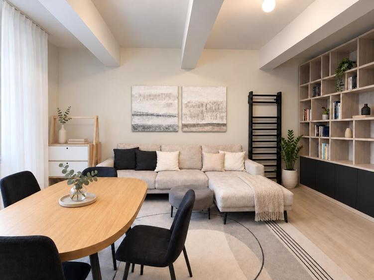 Apartament cu 3 camere decomandat, mobilat în Vatra Luminoasă