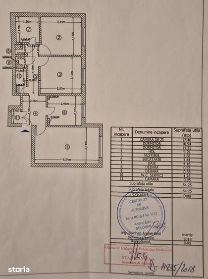 Apartament 3 Camere Parter - 65mp - Nasaud - 10