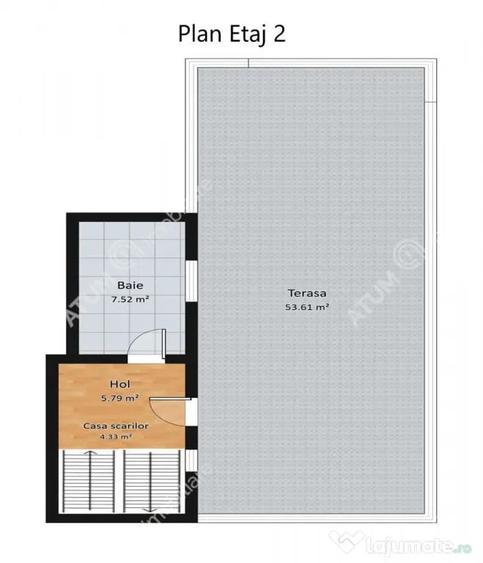 Casă cu 4 camere cu Teren 250 Mp în Central