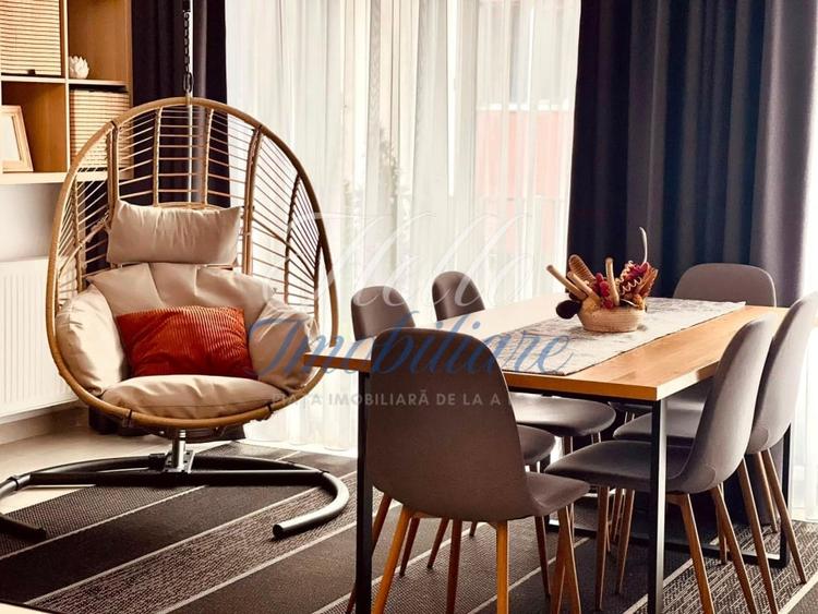 Apartament cu 2 camere semidecomandat, mobilat în Florești