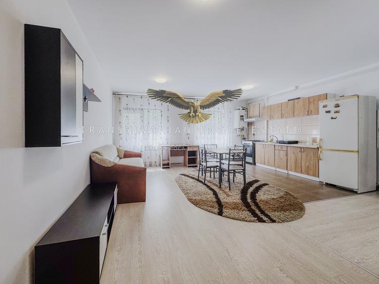 Apartament cu 2 camere semidecomandat, mobilat în Mănăștur