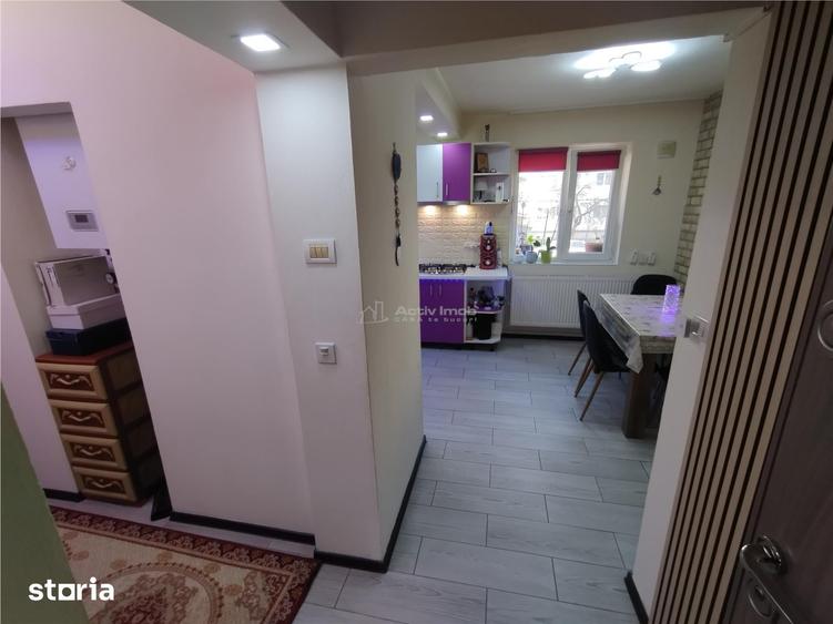 Apartament cu 3 camere semidecomandat în Central