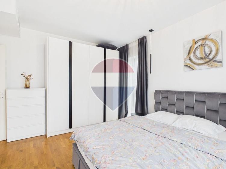 Apartament cu 2 camere decomandat, mobilat în Herăstrău