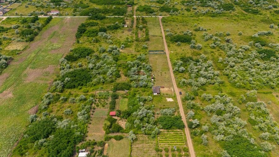 Teren agricol intravilan de 1106 mp, în Nord-Est