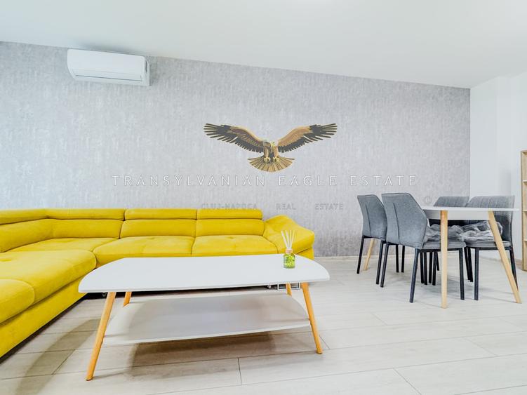 Apartament cu 2 camere semidecomandat, mobilat în Semicentral