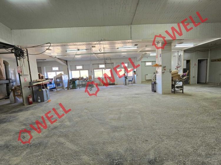 Spațiu industrial, de 587 mp, în Sita Buzăului