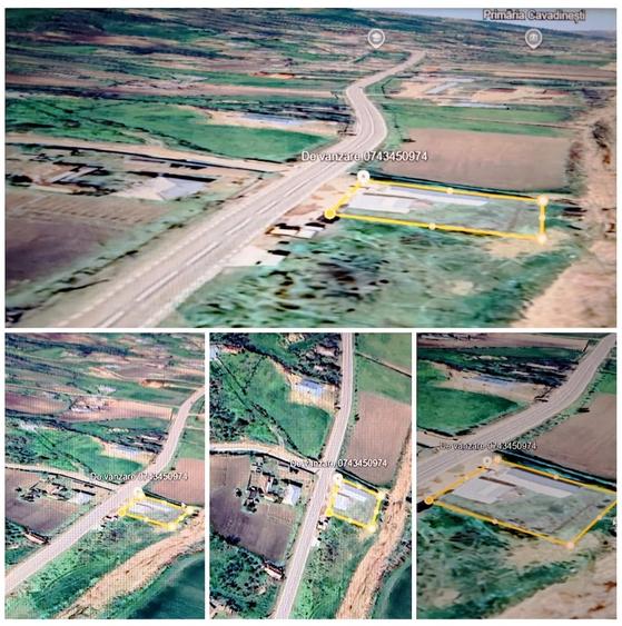 Casă cu 2 camere cu Teren 800 Mp în Cavadinești