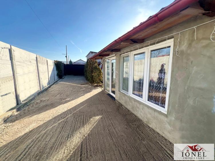 Casă individuală cu 3 camere cu Canalizare în Oarda