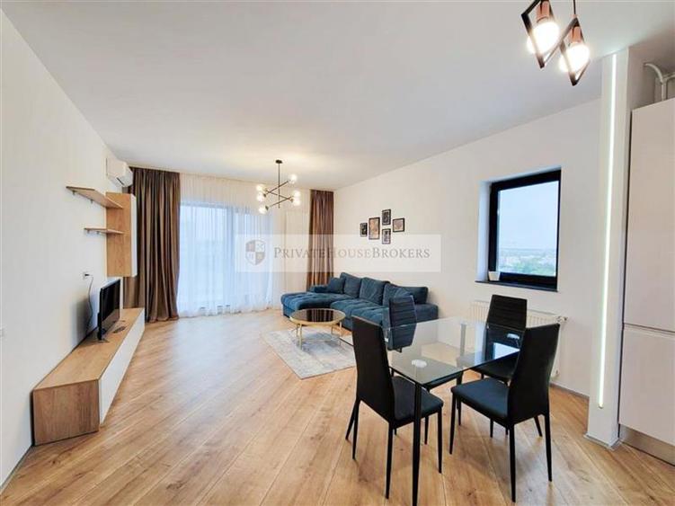 Apartament cu 3 camere semidecomandat, mobilat în Pipera — fotografia 1