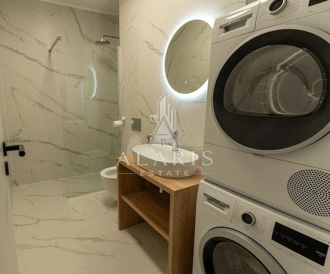 Apartament cu 2 camere semidecomandat, mobilat în Nord