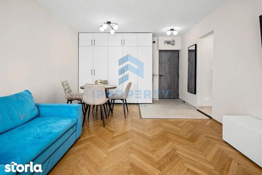 Apartament cu 2 camere, mobilat în Cișmigiu