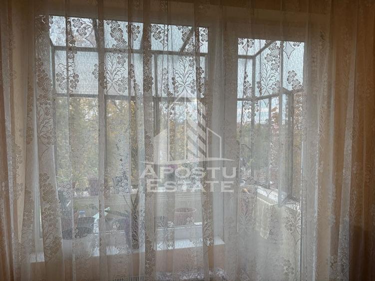 Apartament cu 2 camere decomandat, mobilat în Elisabetin