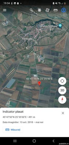 Teren de 14450 mp, în Rotbav