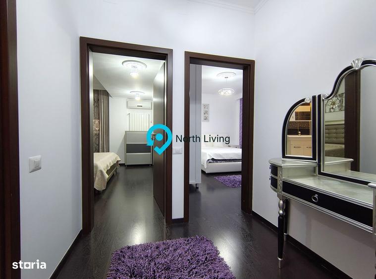 Apartament cu 4 camere, mobilat în Central