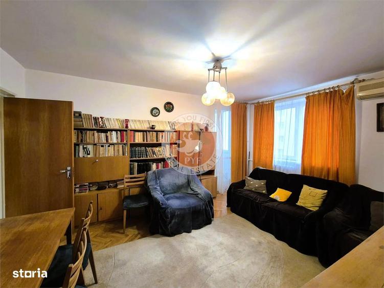 Apartament cu 3 camere decomandat, mobilat în Titan