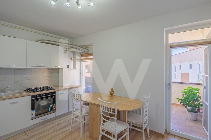 Apartament cu 2 camere decomandat, mobilat în Trei Stejari