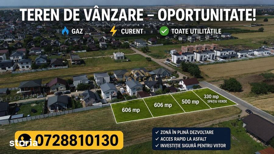Teren de 520 mp, în Berceni
