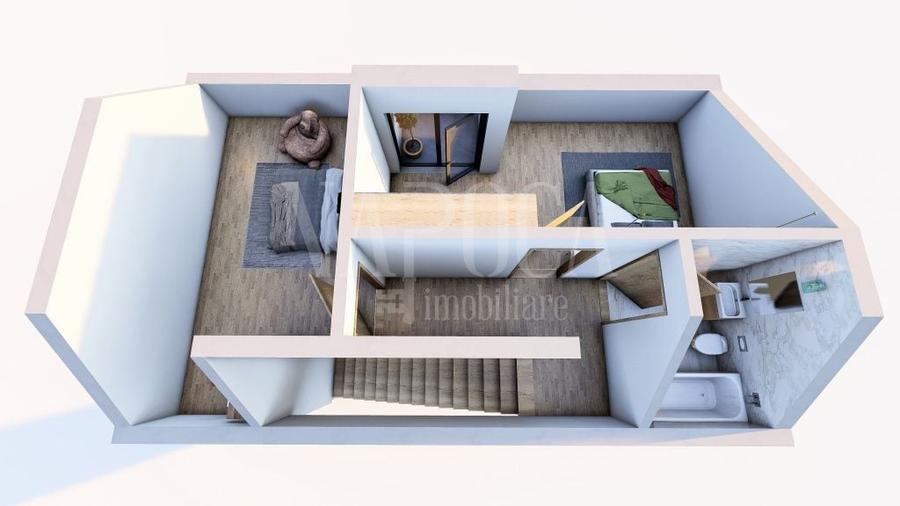 Apartament cu 4 camere semidecomandat în Someșeni