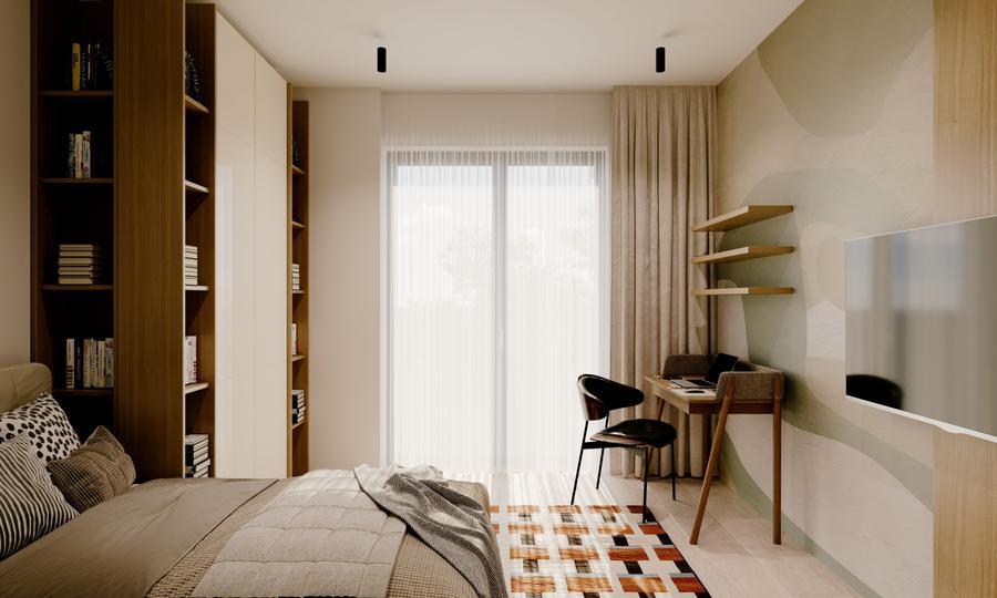 Apartament cu 3 camere semidecomandat în Sisești