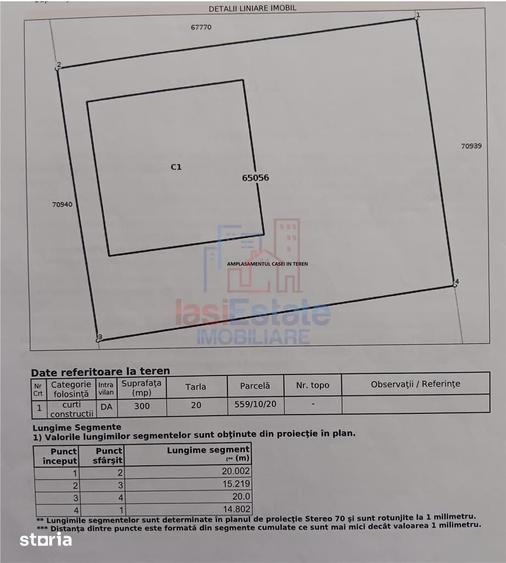 Casă cu 5 camere decomandat cu Teren 300 Mp în Ciurea