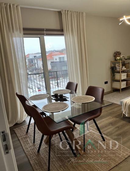 Apartament cu 2 camere decomandat, mobilat în Chinteni