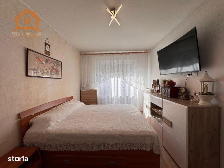 Apartament cu 3 camere decomandat, mobilat în Tractorul