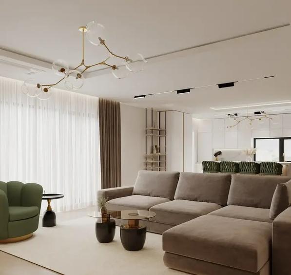 Penthouse cu 3 camere decomandat în Theodor Pallady