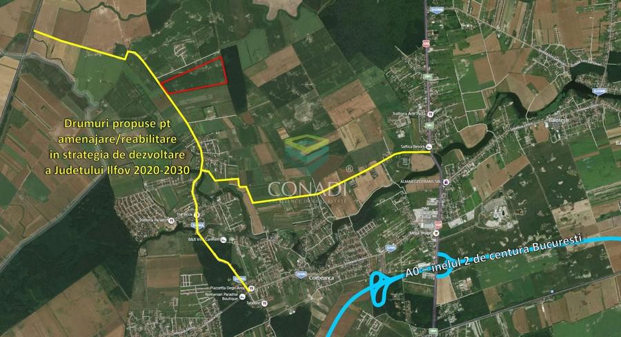 Teren Construcții intravilan de 450000 mp, în Ostratu