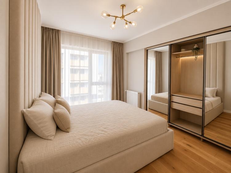 Apartament cu 2 camere semidecomandat în Aviației