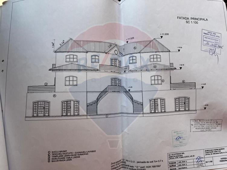 Casă individuală cu 6 camere cu Teren 3240 Mp în Radna