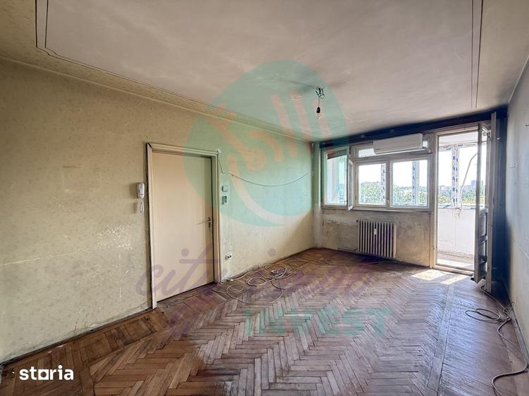 Apartament cu 2 camere decomandat în Tei